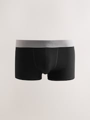 Black Neutral Marl Waistbands Hipster Cotton Rich Boxers 5 Pack - Image 6 of 10
