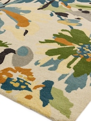 Asiatic Rugs Green Reef Wool Floral Rug - Image 3 of 4