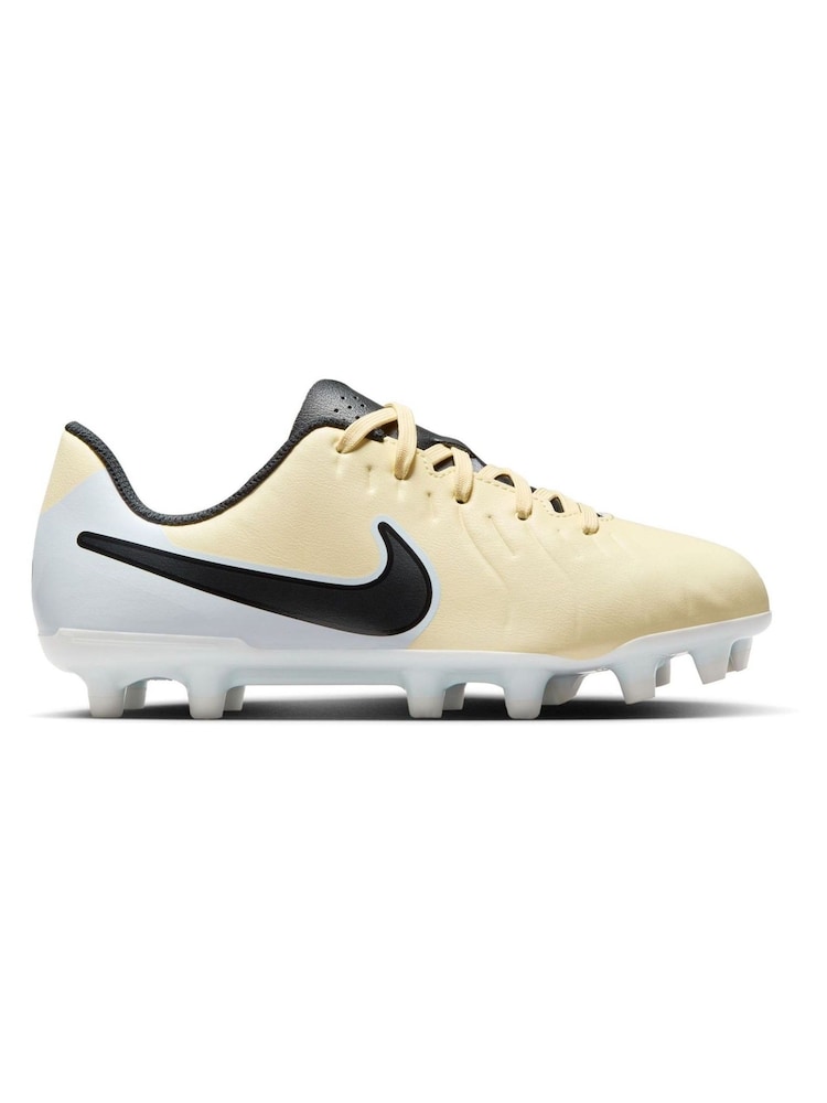 Jaune - Nike Kids Tiempo Legend 10 Club Multi Ground Football Boots - Image 3 of 11