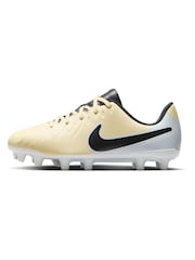 Nike Yellow Kids Tiempo Legend 10 Club Multi Ground Football Boots - Image 4 of 11