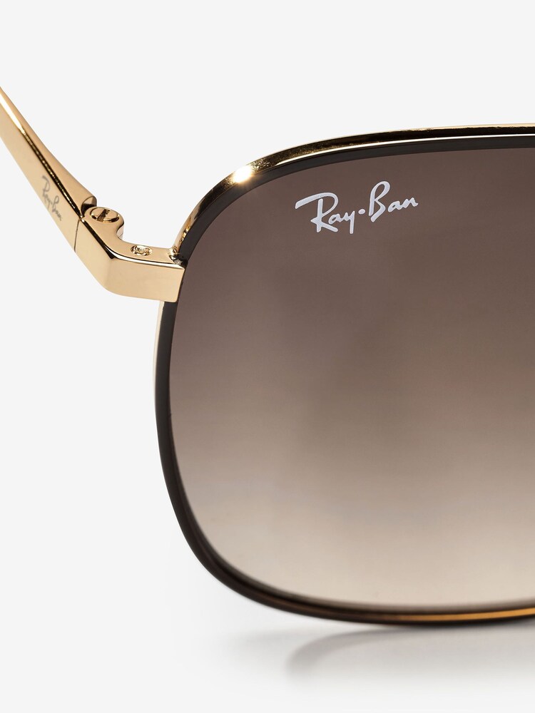 Ray-Ban Brown Brow Bar Sunglasses - Image 3 of 3