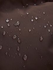 Chocolate Brown Elements Waterproof Short Padded Coat - Image 10 of 10