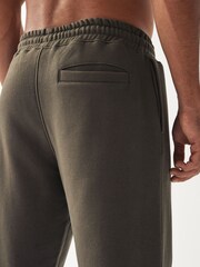 Neutral Brown Relaxed Fit Cotton Blend Cuffed Joggers - Image 5 of 5