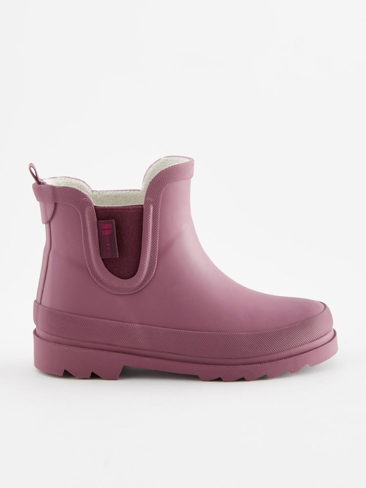 Purple Plum Chelsea Wellies - Image 2 of 5 Purple Plum Chelsea Wellies - Image 2 of 5