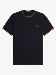 Fred Perry Twin Tipped Logo T-Shirt - Image 5 of 6
