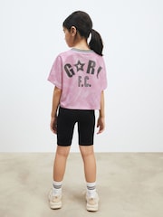 Pink Football Cycling Short Set (3-16yrs) - Image 3 of 7