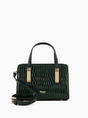 Dune London Green Dinkydenbeigh Mini Branded Handle Tote Bag - Image 3 of 6