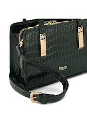 Dune London Green Dinkydenbeigh Mini Branded Handle Tote Bag - Image 6 of 6