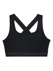 Under Armour Black Crossback Mid Support Bra - Image 5 of 5