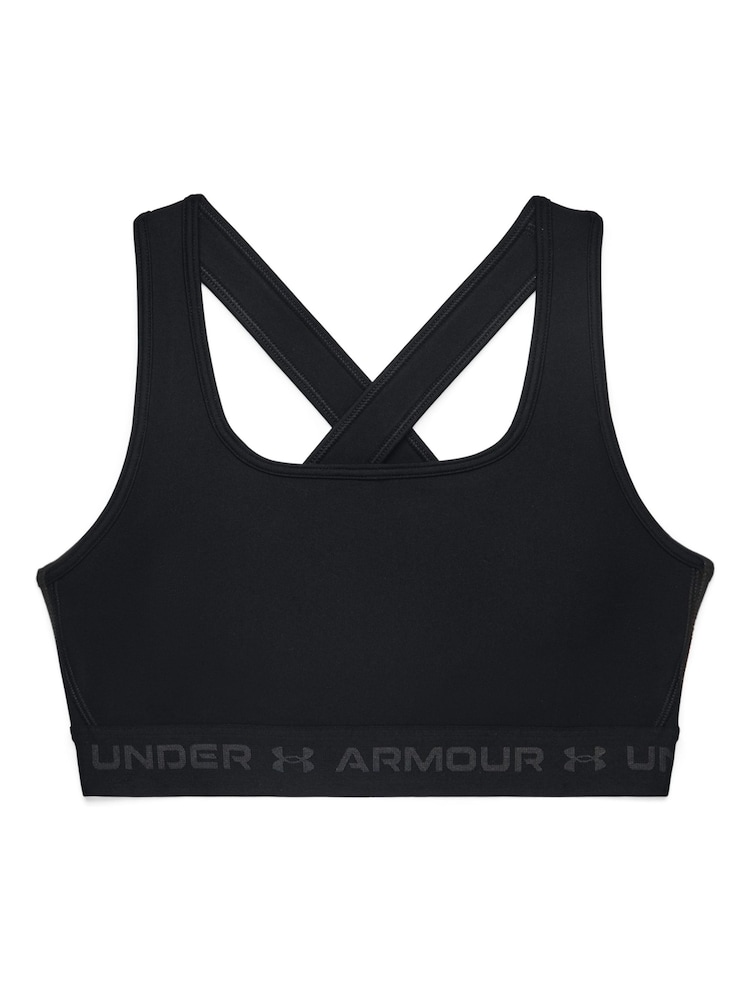 Under Armour Black Crossback Mid Support Bra - Image 5 of 5