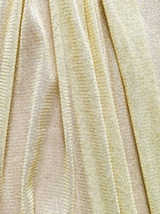 Seaspray Gold Serena Mesh Metallic Maxi Beach Kaftan - Image 5 of 5