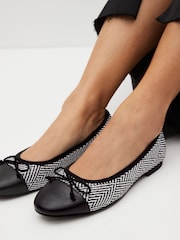 črna/bela - Balerinke Forever Comfort® - Slika 2 iz 7