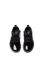 Clarks Black Standard Fit (F) Patent Evyn Charm Boots - Image 6 of 7