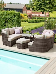 Maze Rattan Natural Cheltenham Daybed - Image 2 of 6