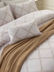 Sam Faiers Natural Laurel Trail Duvet Cover & Pillowcase Set - Image 1 of 3