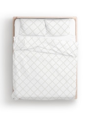 Sam Faiers Natural Laurel Trail Duvet Cover & Pillowcase Set - Image 3 of 3
