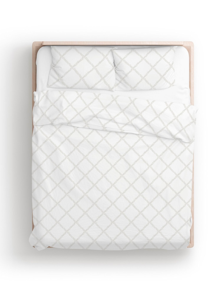 Sam Faiers Natural Laurel Trail Duvet Cover & Pillowcase Set - Image 3 of 3