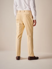 Yellow Slim Fit Motionflex Stretch Suit Trousers - Image 3 of 9