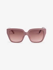 Mink Brown Square Sunglasses - Image 4 of 6