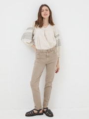 FatFace Natural Girlfriend Jeans - Image 1 of 5