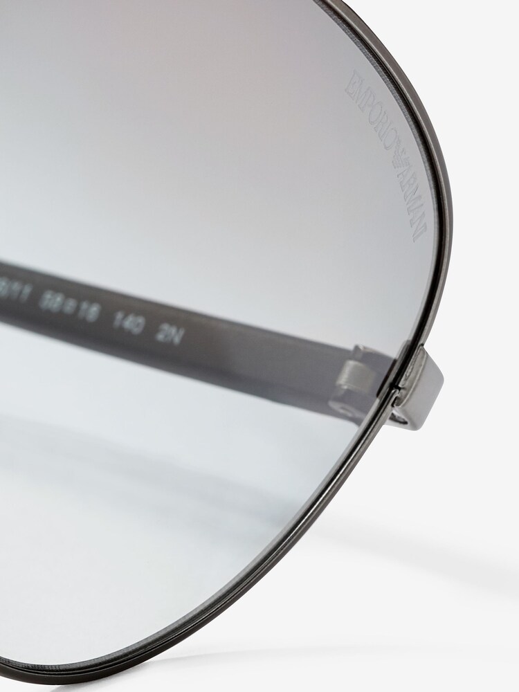 Emporio Armani Silver Style Sunglasses - Image 2 of 3