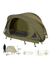 Decathlon Green Bivvy Fishing Bedbox II - Caperlan - Image 1 of 6