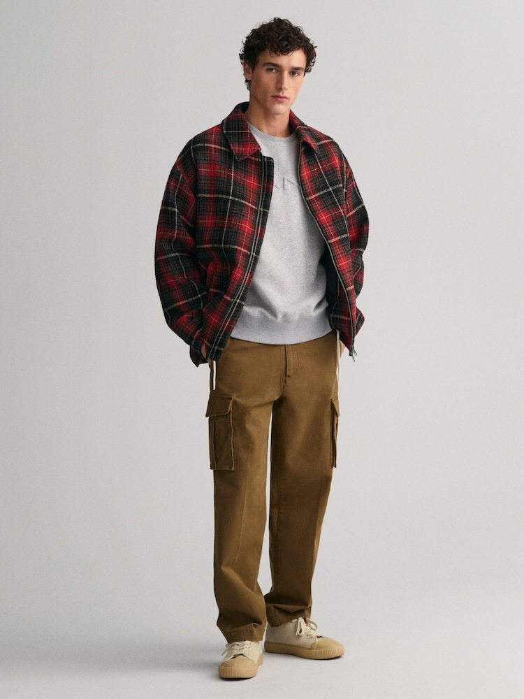 GANT Green Twill Cargo Trousers - Image 1 of 1