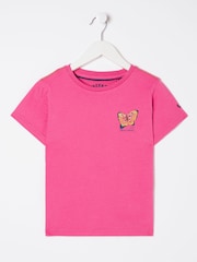 FatFace Pink Butterfly Fact T-Shirt - Image 5 of 6