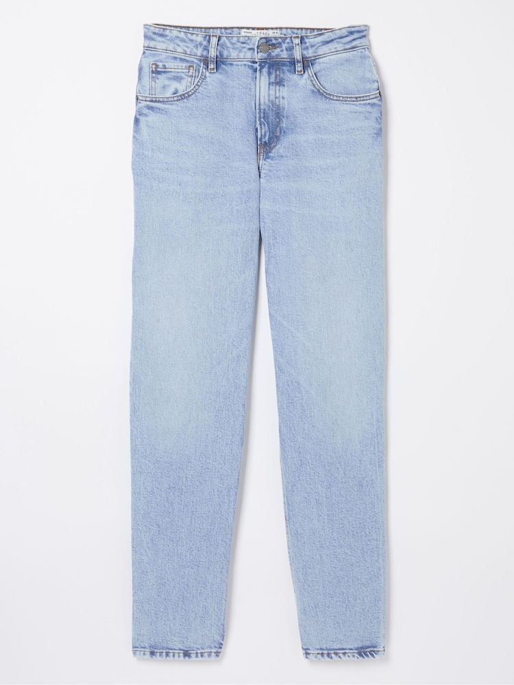 FatFace Ludlow Blue Boyfriend Jeans - Image 5 of 5