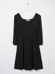 FatFace Black Adeline Jersey Dress - Image 5 of 5