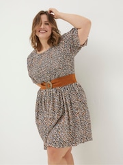 FatFace Dappled Spot Dress - Bild 3 von 5