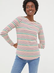 FatFace Multi Breton Top - Slika 1 iz 5