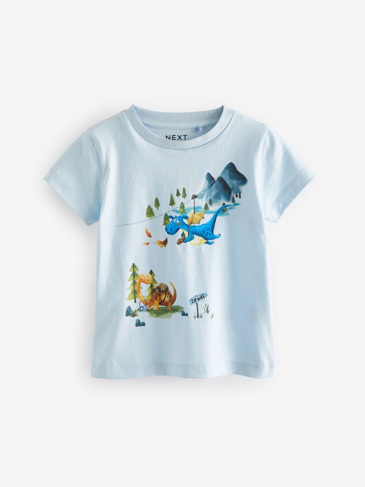 Minerals - Kurzarm-T-Shirts mit Figuren aus 100 % Baumwolle im 3er-Pack (3M.–7J.) - Bild 2 von 5