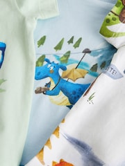 Minerals - Kurzarm-T-Shirts mit Figuren aus 100 % Baumwolle im 3er-Pack (3M.–7J.) - Bild 5 von 5