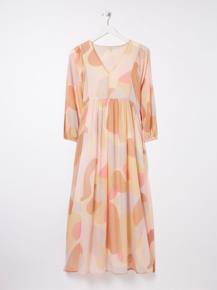 FatFace Printed Abstract Midi Dress - Bild 6 von 6 FatFace Printed Abstract Midi Dress - Bild 6 von 6