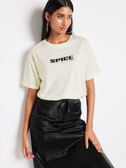 Ecru White Ecru White Spice Girls License Back Graphic T-Shirt - Image 1 of 6