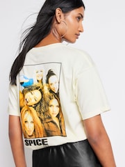 Ecru White Ecru White Spice Girls License Back Graphic T-Shirt - Image 2 of 6