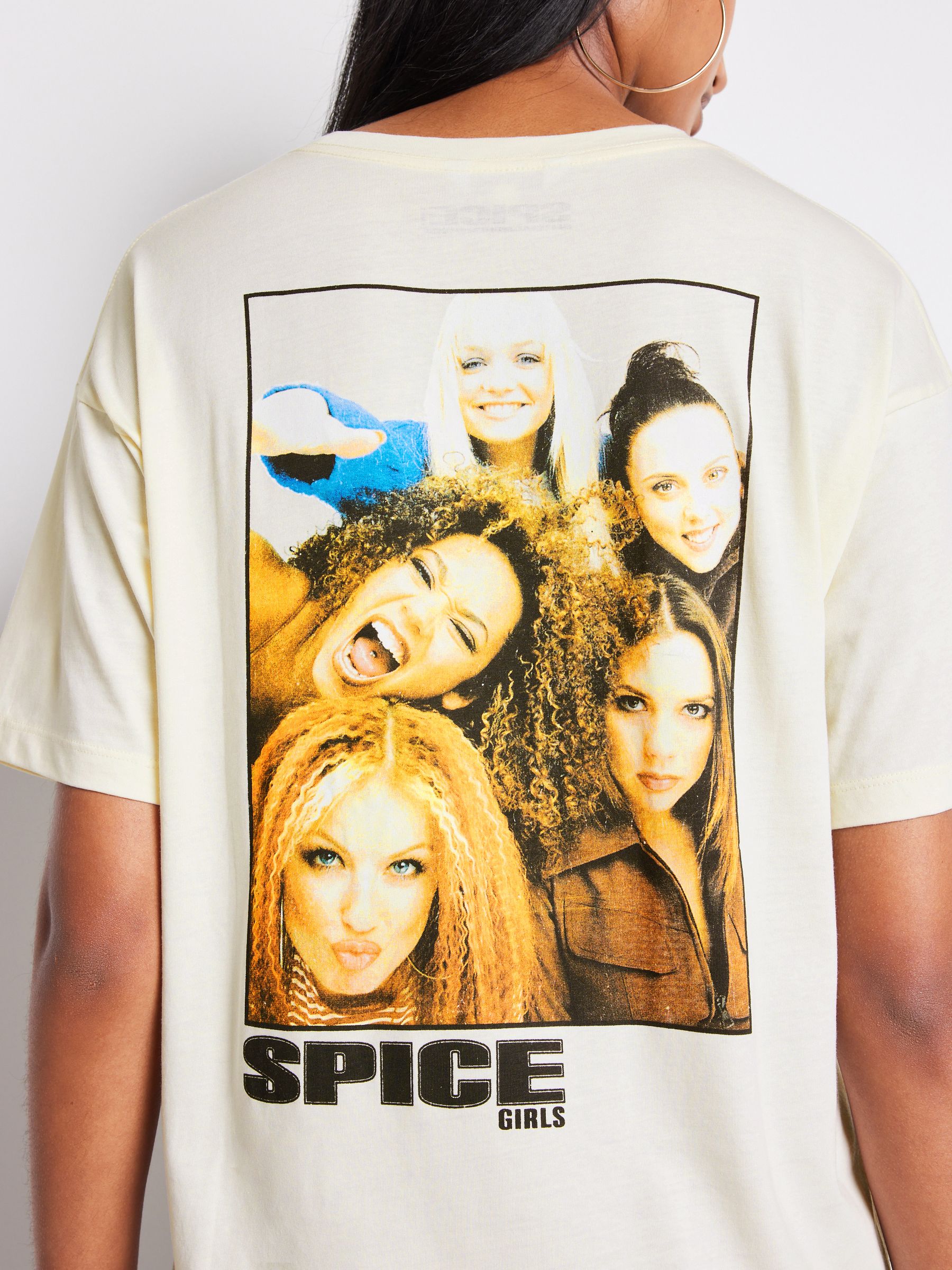Kaufe Sie Ecru WeiB Ecru Spice Girls Lizenziertes T Shirt mit ruckseitiger Grafik WeiB bei Next Deutschland