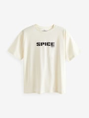 Ecru White Ecru White Spice Girls License Back Graphic T-Shirt - Image 5 of 6