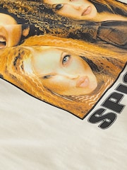 Ecru White Ecru White Spice Girls License Back Graphic T-Shirt - Image 6 of 6