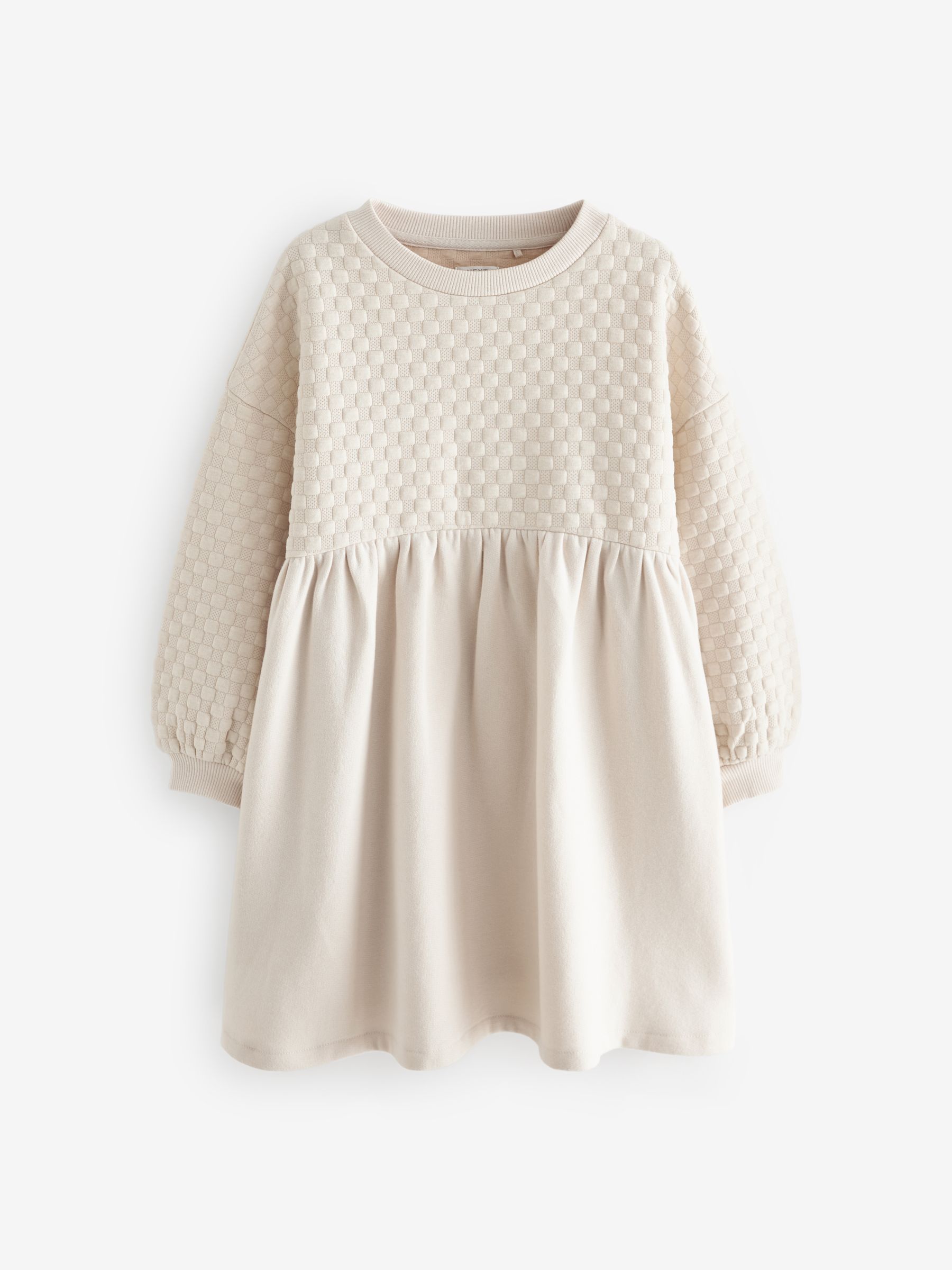 Cream jumper dress zara best sale