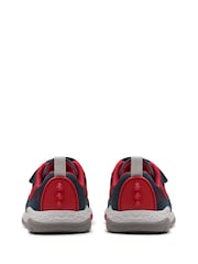 Clarks Blue Wide Fit (G) Steggy Tail Shoes - Image 5 of 8