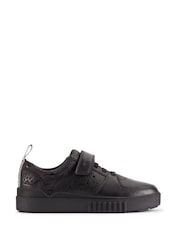 Clarks Black Standard Fit (F) Somerset Shoes - Image 1 of 8