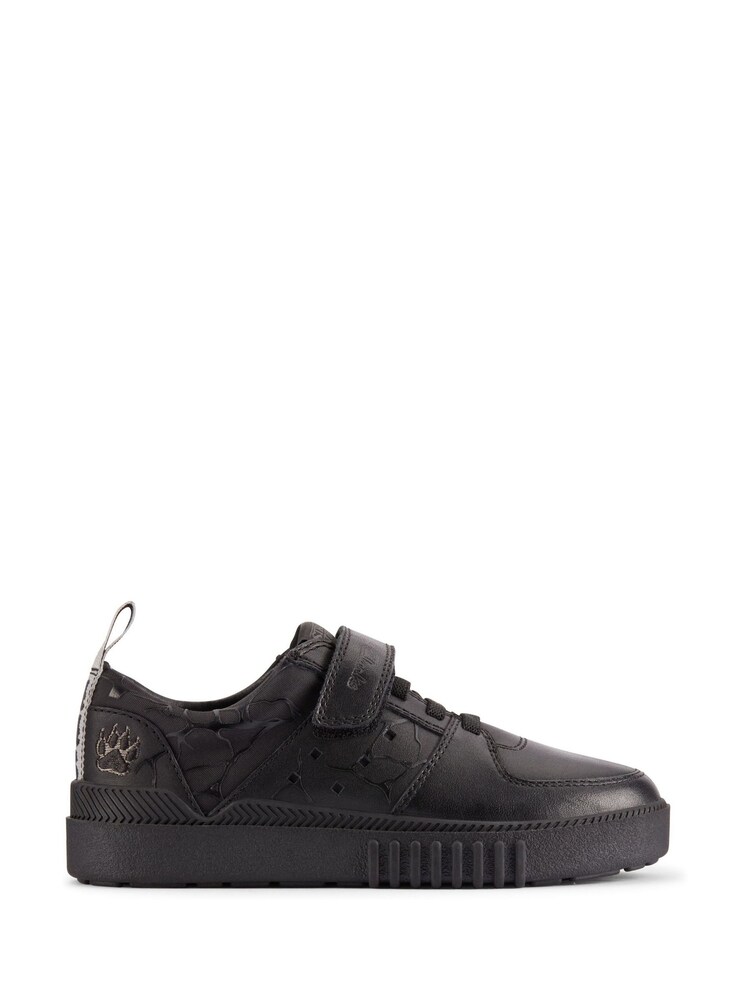 Clarks Black Standard Fit (F) Somerset Shoes - Image 1 of 8