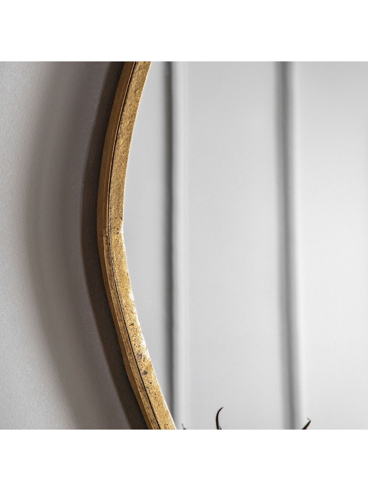 Gallery Home Gold Chattenden Large Mirror - Image 2 of 4 Gallery Home Gold Chattenden Large Mirror - Image 2 of 4