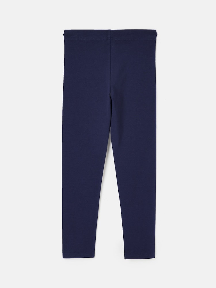 Joules Emilia Navy Blue Jersey Leggings - Image 2 of 5