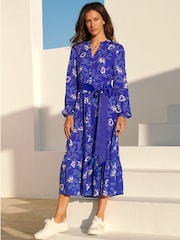 Aspiga Blue Jessica Shirt Dress - Image 3 of 6