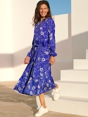 Aspiga Blue Jessica Shirt Dress - Image 4 of 6