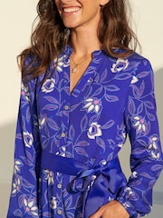 Aspiga Blue Jessica Shirt Dress - Image 5 of 6