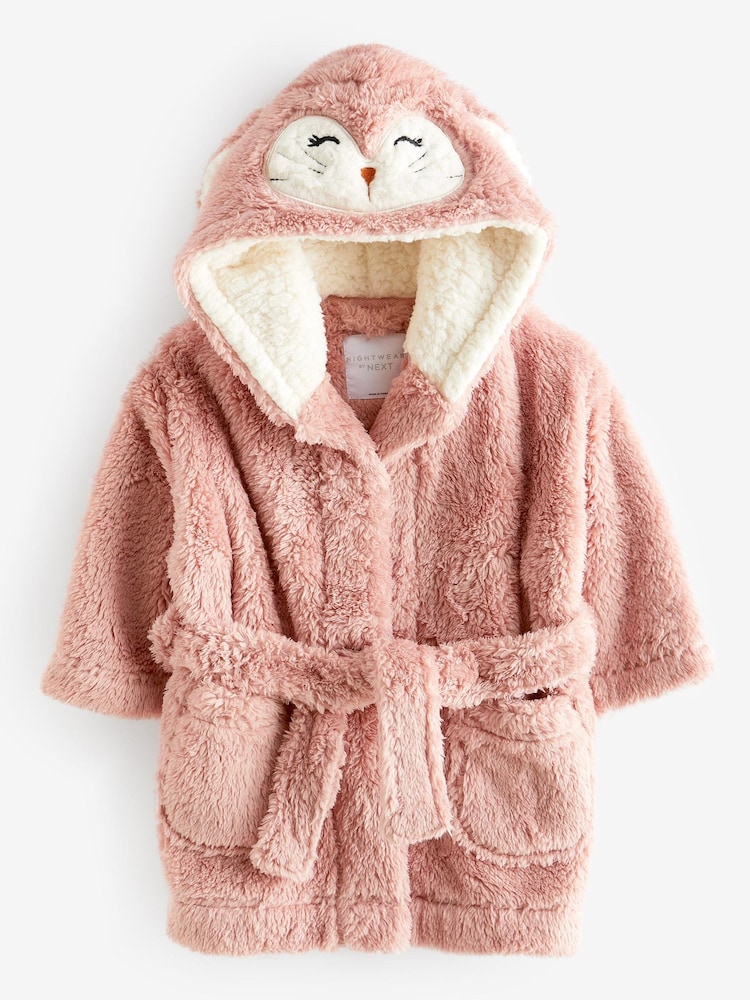 Pink Rabbit Character Dressing Gown (9mths-12yrs) - Image 1 of 3